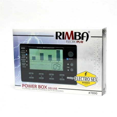 Elektrosex Powerbox 4 KANAL mit LCD Display - Rimba