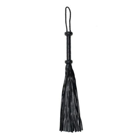 BDSM Braided Flogger Black - Rimba