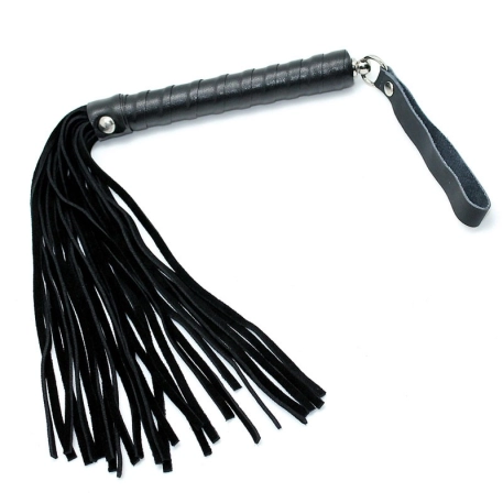BDSM Suede Leather whip (35 cm) - Rimba