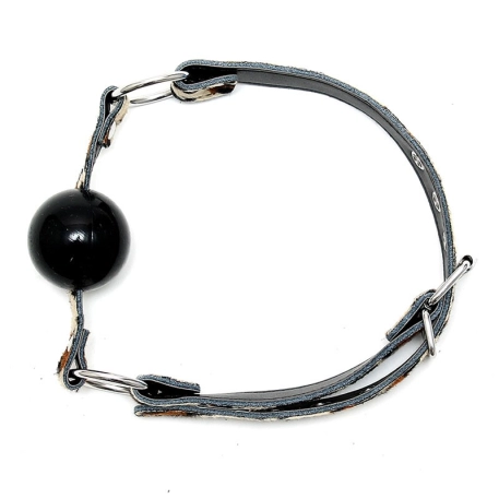Bâillon Boule en silicone Ø 4.4 cm Léopard - Rimba