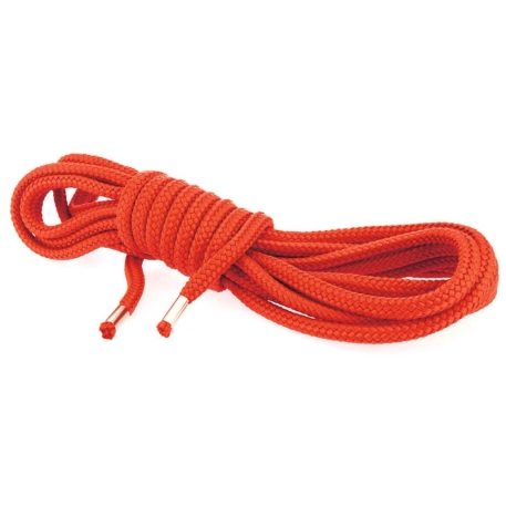 Corde de Bondage Rouge 100% Nylon - Rimba