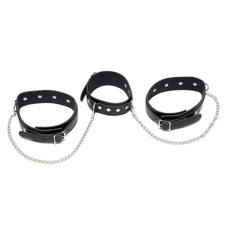 BDSM Restraint Kit Neck and thighs - Rimba