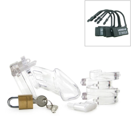 CB 6000® - Gabbia di castità maschile CB-X Clear