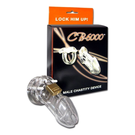 CB 6000® - Gabbia di castità maschile CB-X Clear