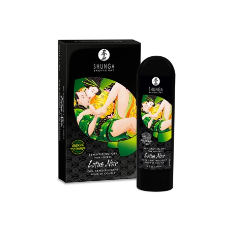 Lotus Noir gel sensibilisant - Shunga 60ml