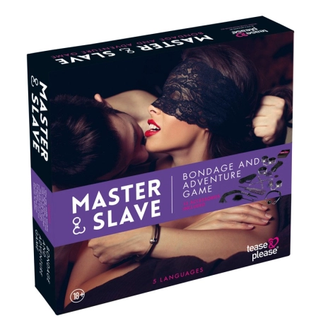 Master & Slave Bondage Game Purple - Tease & Please