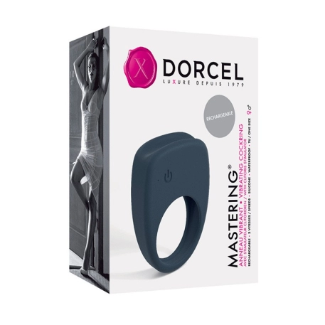 Mastering vibrating rechargeable Cockring - Marc Dorcel