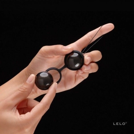 Liebeskugeln - LELO Luna Beads Schwarz
