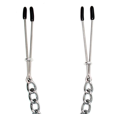 Adjustable Nipple clamps with chain - Rimba