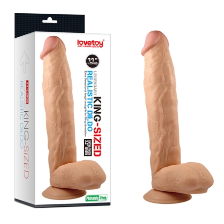 Gode ventouse réaliste 28cm - King-Sized 11