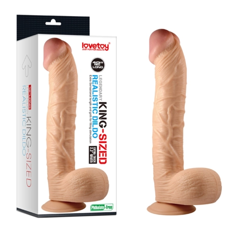 Gode ventouse réaliste 30.5cm - King-Sized 12