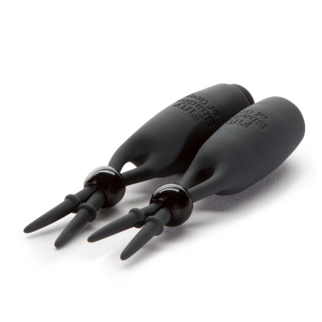 Wireless Vibrating Nipple Clamps - Fifty Shades of Grey