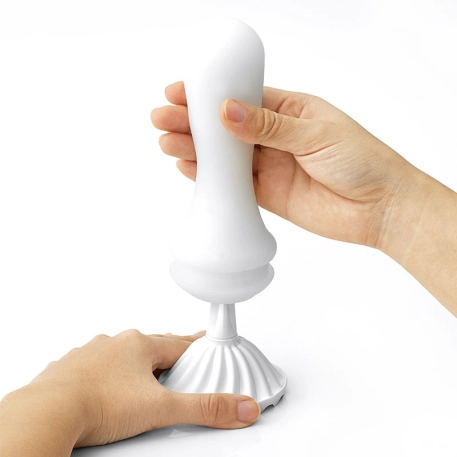 Masturbatore riutilizzabile TENGA FLEX - Silky White