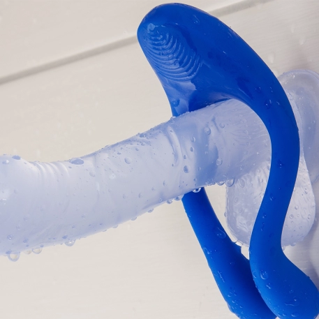 Vibrator for couples Doppio Blue - BeauMents