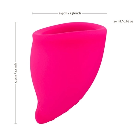 Fun Factory Fun Cup Size A+B - menstrual cup (2pcs)