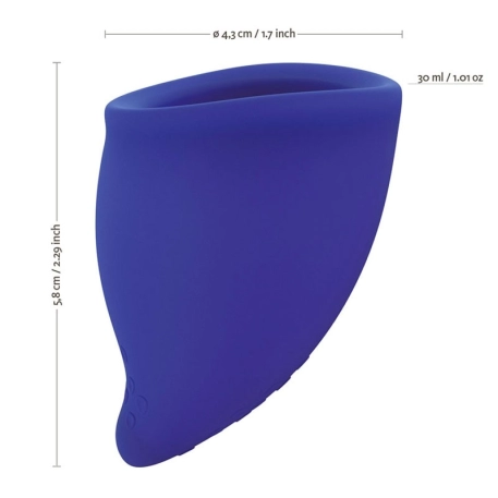 Fun Factory Fun Cup Size A+B - menstrual cup (2pcs)