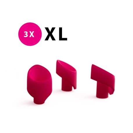 Embouts de rechange XL en silicone pour Womanizer 2GO
