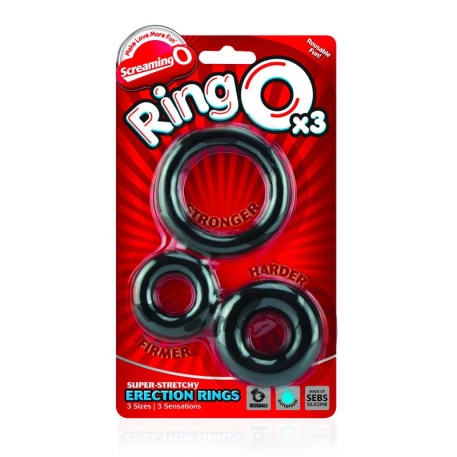 Penisring RingO 3 Stück - The Screaming O