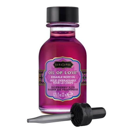 Kamasutra - huile d'amour - Baiser de Framboise 22ML
