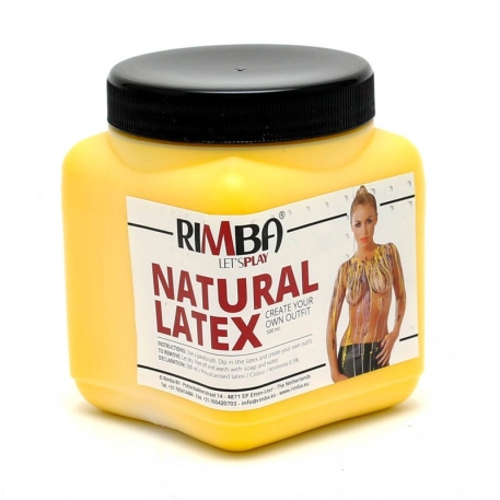 Liquid latex for body painting - Yellow