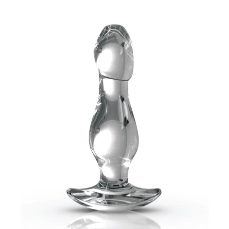 Plug anale di vetro - Icicles N° 72