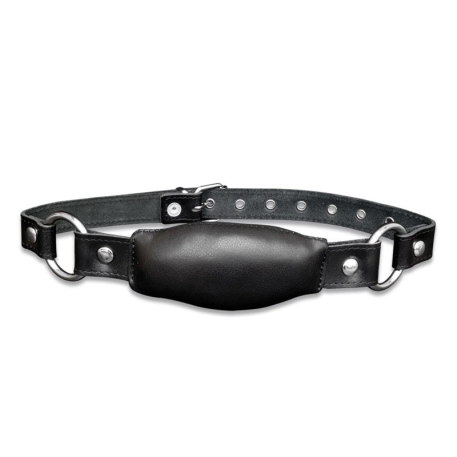 BDSM Leder-Mund-Knebel lang – Bit Gag