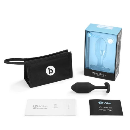 Butt plug erschwert B-Vibe 2 - (Medium)