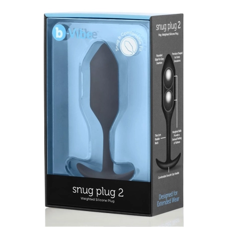 Butt plug erschwert B-Vibe 2 - (Medium)
