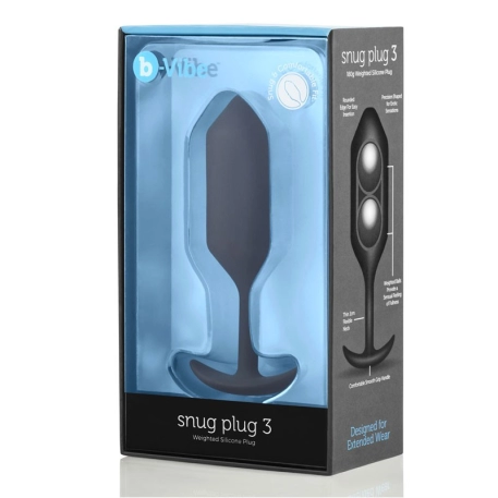 Butt plug erschwert B-Vibe 3 - (Large)