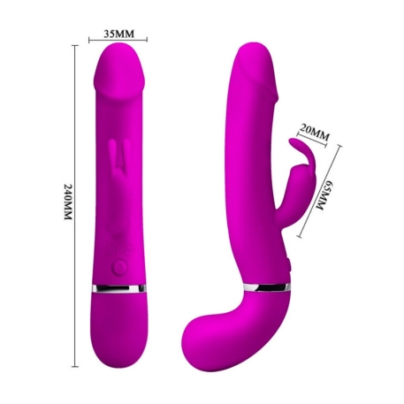 Vibratore Rabbit Squirting Henry - Pretty Love