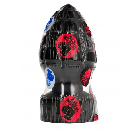Giant anal dildo grenade - All Black