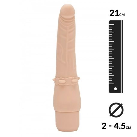 Vibromasseur réaliste Classic Smooth - ToyJoy