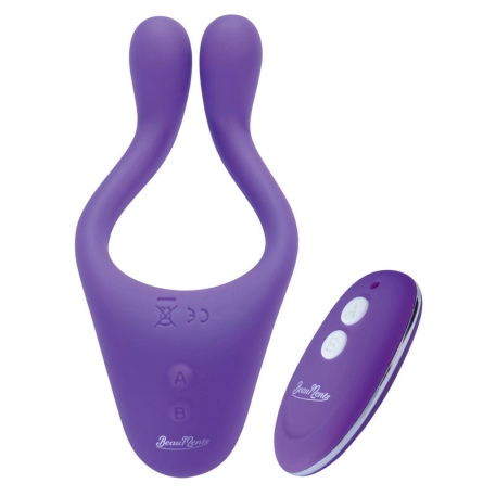 Vibrator für Paare Doppio 2.0 Purple - BeauMents