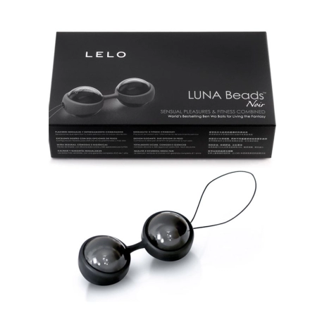 Liebeskugeln - LELO Luna Beads Schwarz
