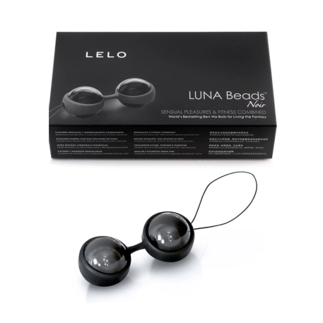 Boules de Gaisha LELO Luna Beads Noir
