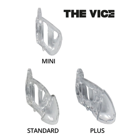 Chastity device - The Vice Plus Clear
