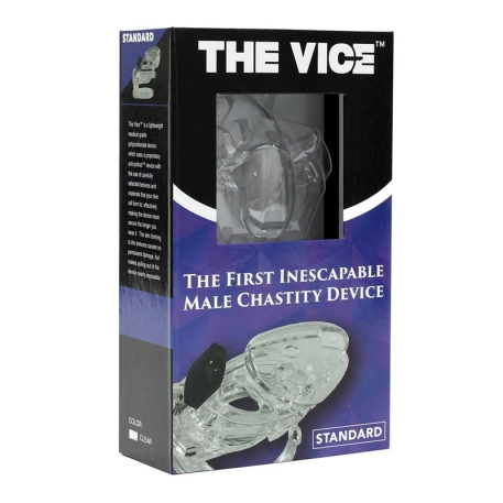 Chastity device - The Vice Plus Clear