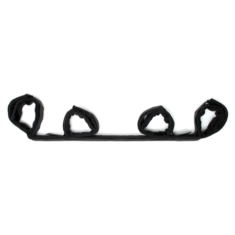 Adjustable spreader bar with 4 handcuffs (39 cm) - Rimba