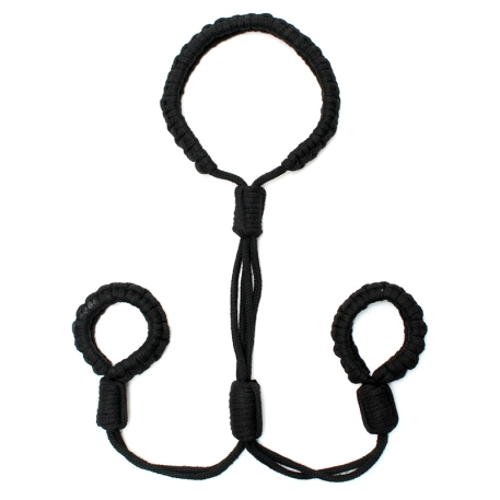 Hand knotted cotton restraints - Rimba