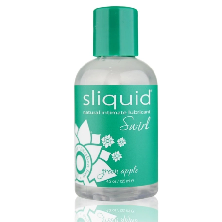 Flavored intimate lubricant Green Apple - SLIQUID Swirl 125ml