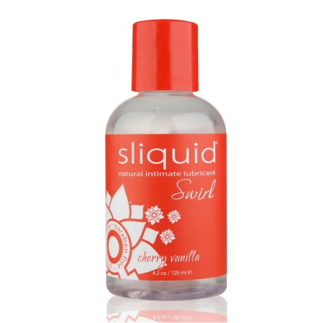 Lubrifiant aromatisé Cerise Vanille - SLIQUID Swirl 125ml