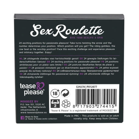 Sex Roulette Kamasutra - Naughty games for adults