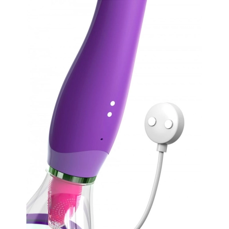 Pompa del clitoride e lingua vibrante - Pipedream