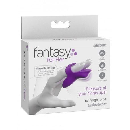 Mini stimulateur clitoridien pour doigt - Her Finger Vibe