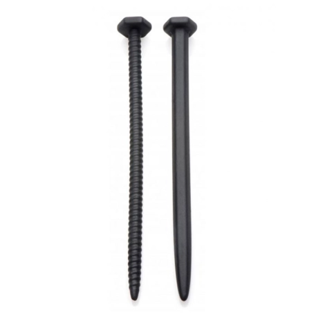 Nail & Screw Silicone Urethral Sounds - Master Series