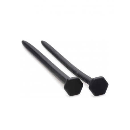 Nail & Screw Silicone Urethral Sounds - Master Series