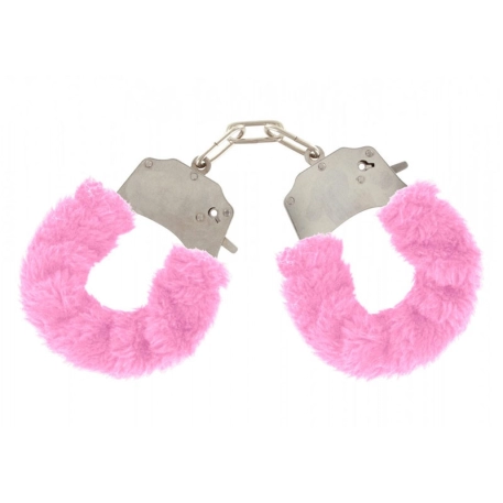 Paire de menottes fourrure 