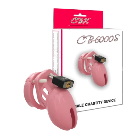 CB 6000® S - Gabbia di castità maschile - CB-X Pink Small