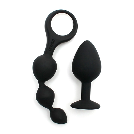 Plug Anal Set Barcelona Noir - Rimba