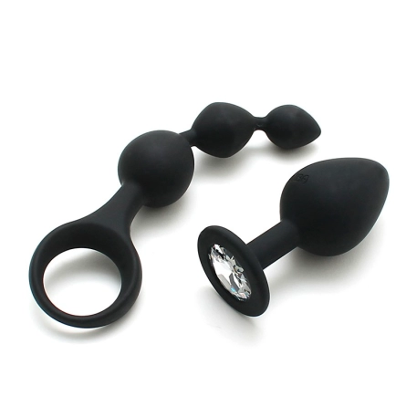 Plug Anal Set Barcelona Noir - Rimba